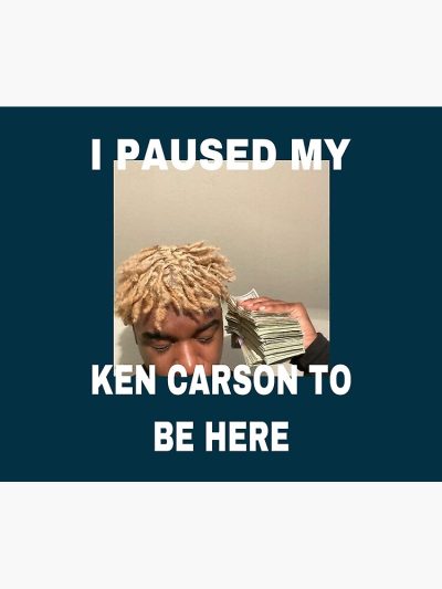 I Paused My Ken Carson To Be Here Tapestry Official Ken Carson Merch