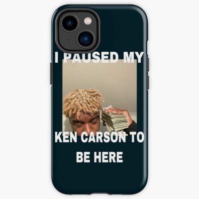 I Paused My Ken Carson To Be Here Iphone Case Official Ken Carson Merch