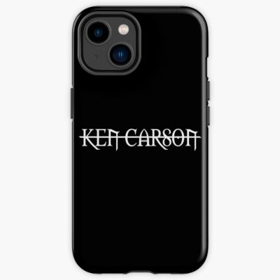 Ken Carson White Striped Logo Art Iphone Case Official Ken Carson Merch