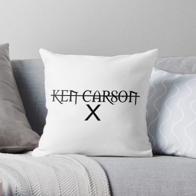 Ken Carson Merch X Ken Carson Throw Pillow Official Ken Carson Merch