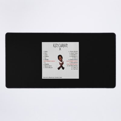 Ken Tracklist Mouse Pad Official Cow Anime Merch